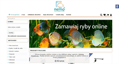Desktop Screenshot of nemo-sklep.pl